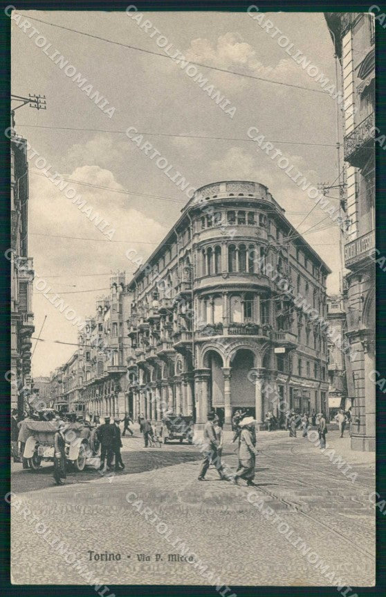 Torino Città Via Pietro Micca Brunner 12431 cartolina MZ7569 – fronte