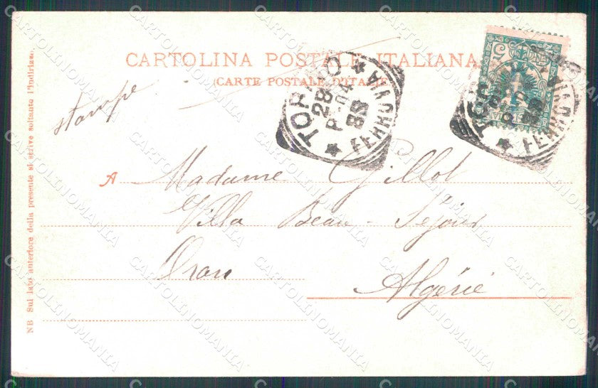 Torino Città Via Pietro Micca Tram Trenkler cartolina MZ7580 – retro
