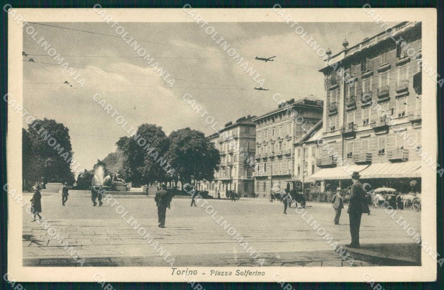Torino Città Piazza Solferino Brunner 10 39 cartolina MZ7618 – fronte