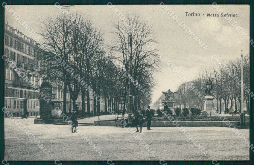 Torino Città Piazza Solferino Brunner 12377 cartolina MZ7619 – fronte
