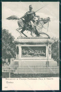 Torino Città Monumento Principe Ferdinando Duca di Genova cartolina MZ7632 – fronte