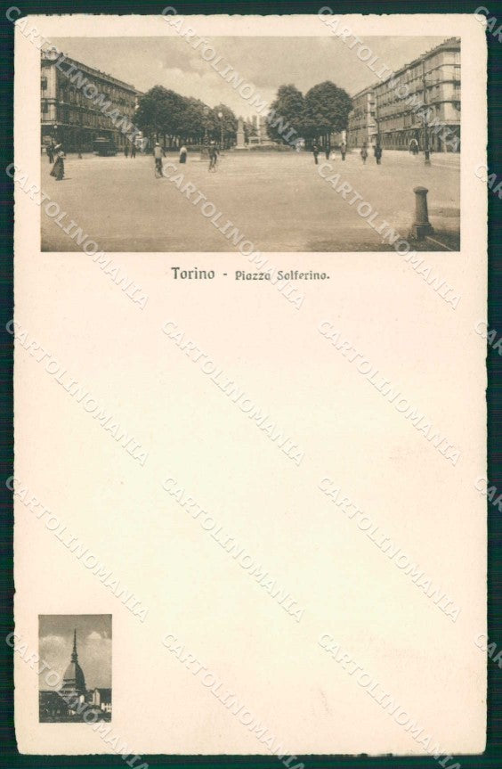 Torino Città Piazza Solferino Mole Antonelliana cartolina MZ7644 – fronte