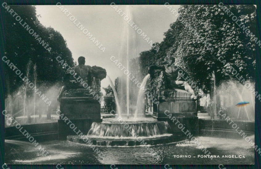 Torino Città Fontana Angelica Foto cartolina MZ7663 – fronte