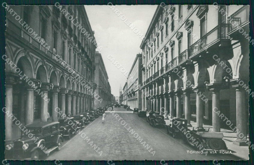 Torino Città Via Roma Foto cartolina MZ7699 – fronte