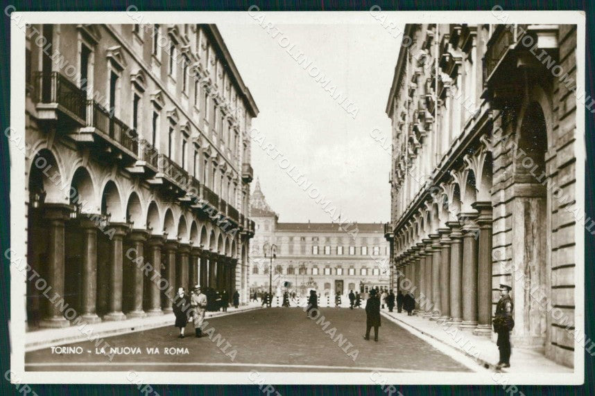 Torino Città Nuova Via Roma Foto cartolina MZ7700 – fronte