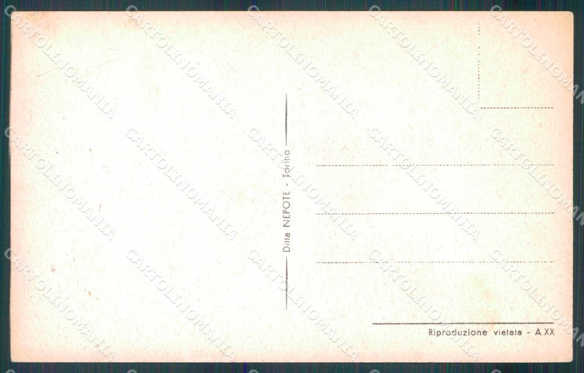 Torino Città Via Viotti Torre Littoria cartolina MZ7714 – retro
