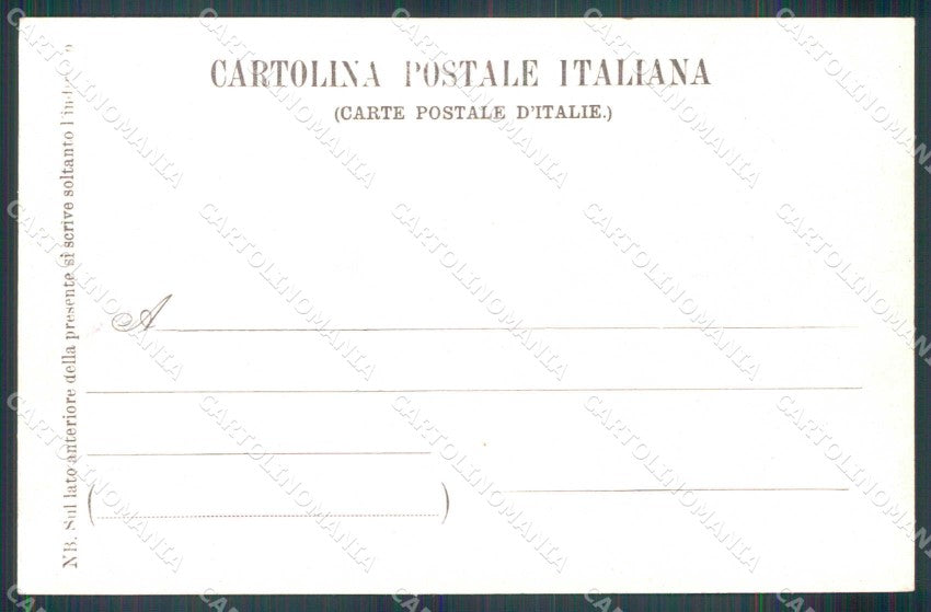 Torino Città Piazza San Carlo Tram cartolina MZ7733 – retro