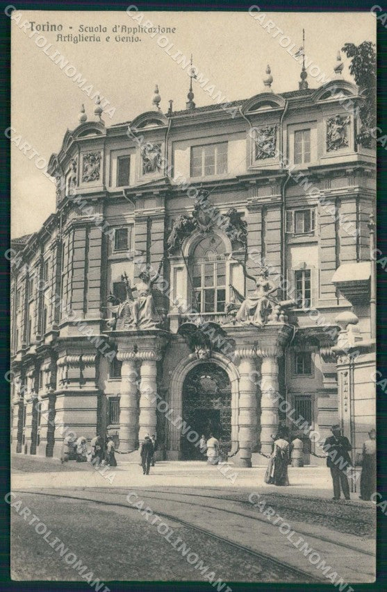 Torino Città Scuola Applicazione Artiglieria Brunner 4680 cartolina MZ7760 – fronte