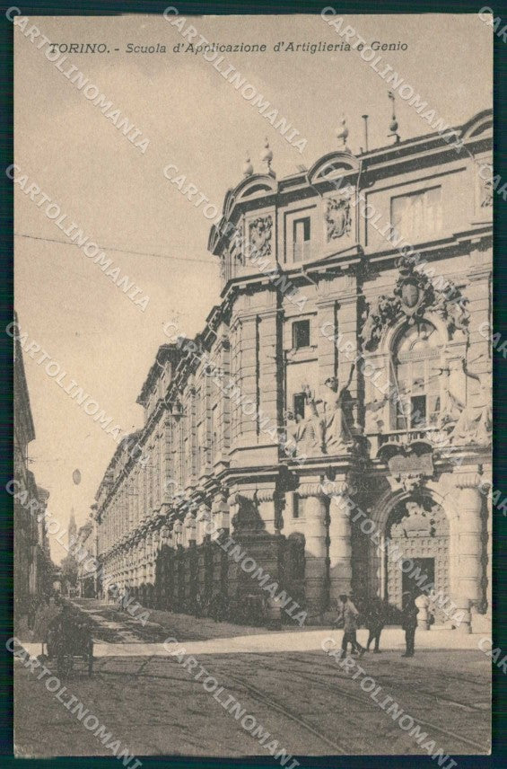 Torino Città Scuola Applicazione Artiglieria Genio cartolina MZ7764 – fronte