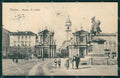 Torino Città Piazza San Carlo PIEGHINA cartolina MZ7775 – fronte
