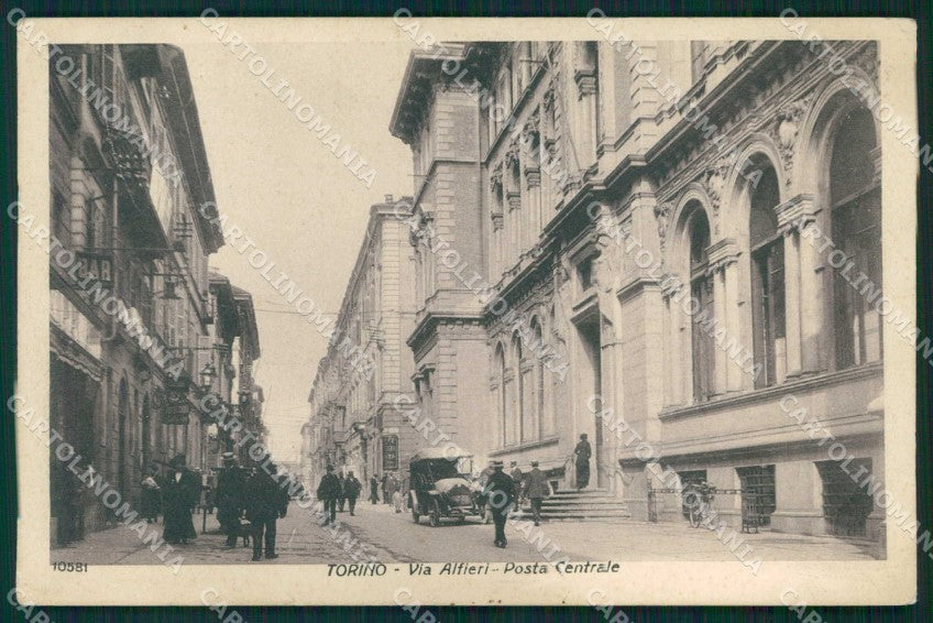 Torino Città Via Alfieri Palazzo Poste cartolina MZ7783 – fronte