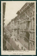 Torino Città Via Alfieri Palazzi Poste Foto cartolina MZ7797 – fronte