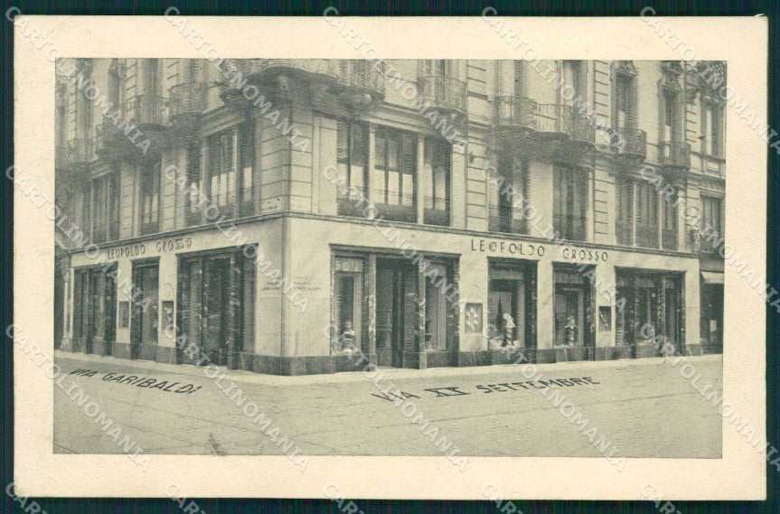Torino Città Via Garibaldi Via XX Settembre cartolina MZ7802 – fronte
