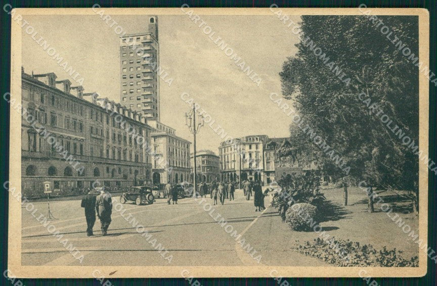 Torino Città Piazza Castello Torre Littoria cartolina MZ7835 – fronte