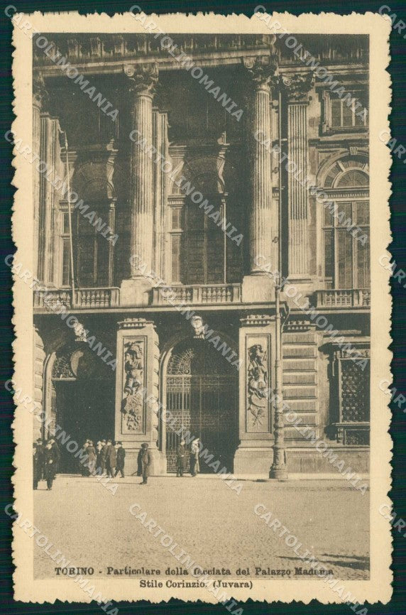 Torino Città Palazzo Madama Particolare Facciata cartolina MZ7875 – fronte
