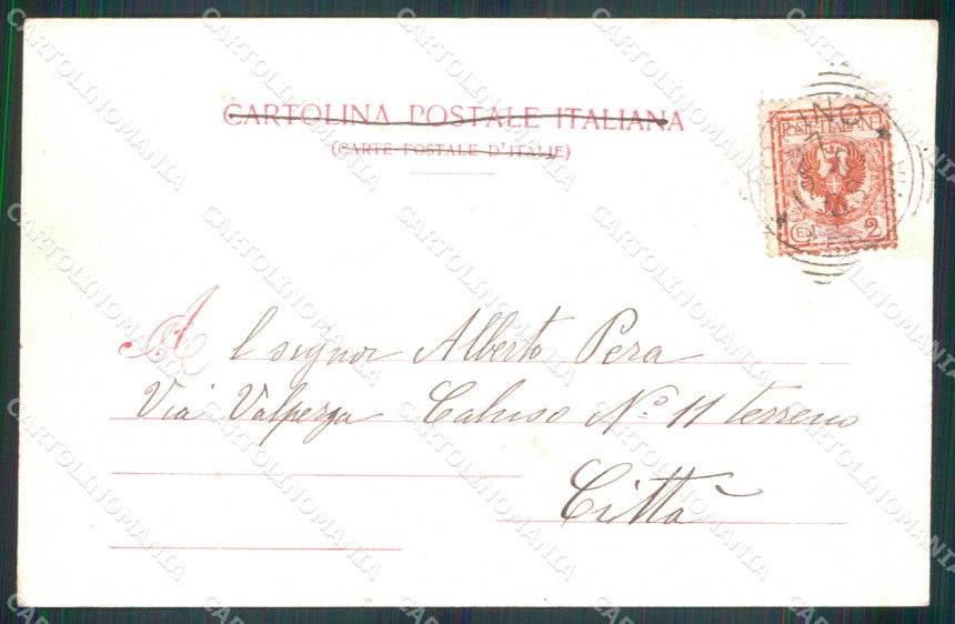 Torino Città Monumento Milanesi Esercito Sardo Modiano 3109 cartolina MZ7876 – retro