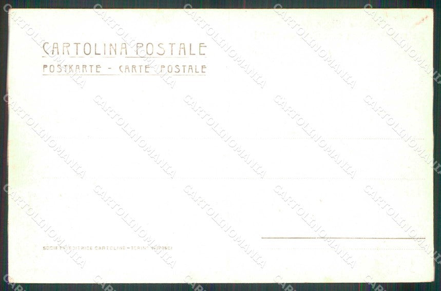 Torino Città Piazza Castello Tram Palazzo Madama cartolina MZ7878 – retro