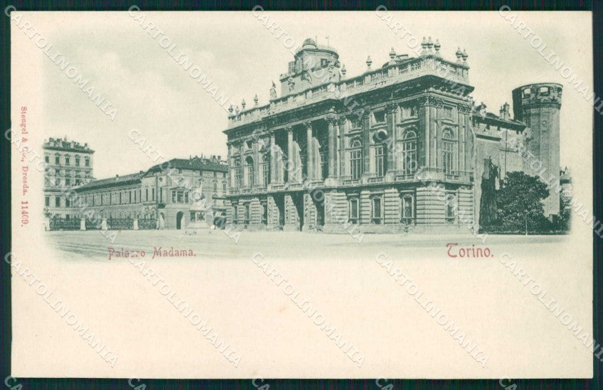 Torino Città Palazzo Madama Stengel 11409 cartolina MZ7889 – fronte