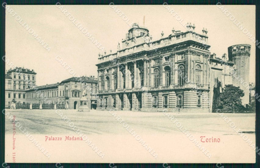 Torino Città Palazzo Madama Stengel 11409 cartolina MZ7890 – fronte