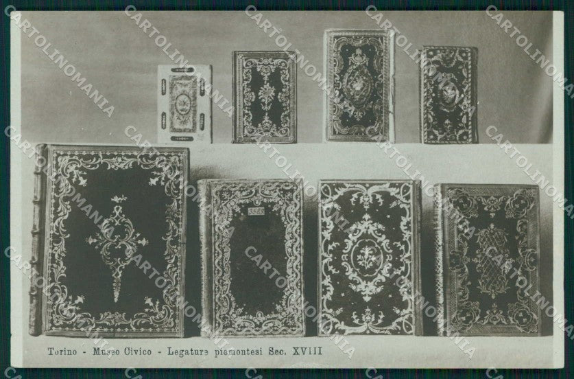 Torino Città Museo Civico Legature Piemontesi Foto cartolina MZ7892 – fronte