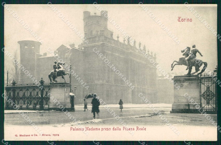 Torino Città Palazzo Madama Modiano 7379 cartolina MZ7910 – fronte