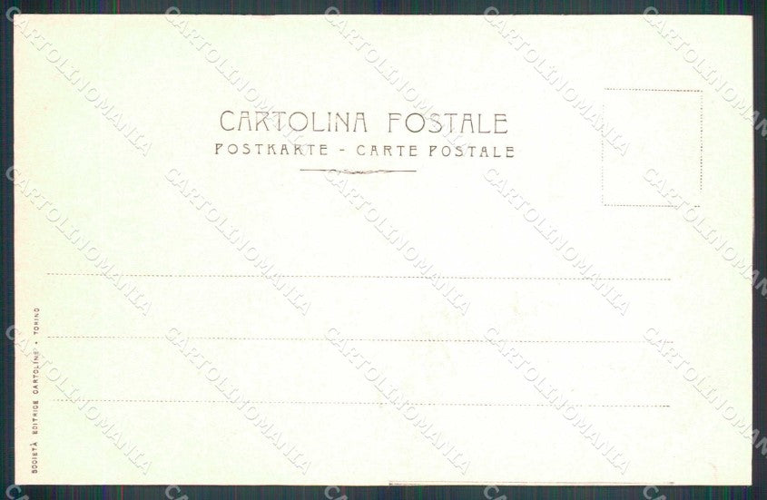 Torino Città Statua Equestre Castore cartolina MZ7917 – retro