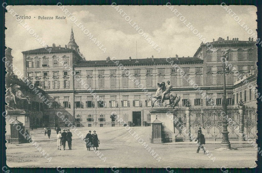 Torino Città Palazzo Reale Brunner 12488 cartolina MZ7922 – fronte