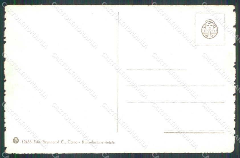 Torino Città Palazzo Reale Brunner 12488 cartolina MZ7922 – retro