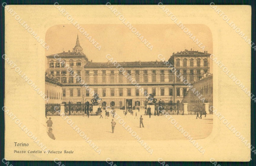 Torino Città Palazzo Reale Piazza Castello cartolina MZ7926 – fronte