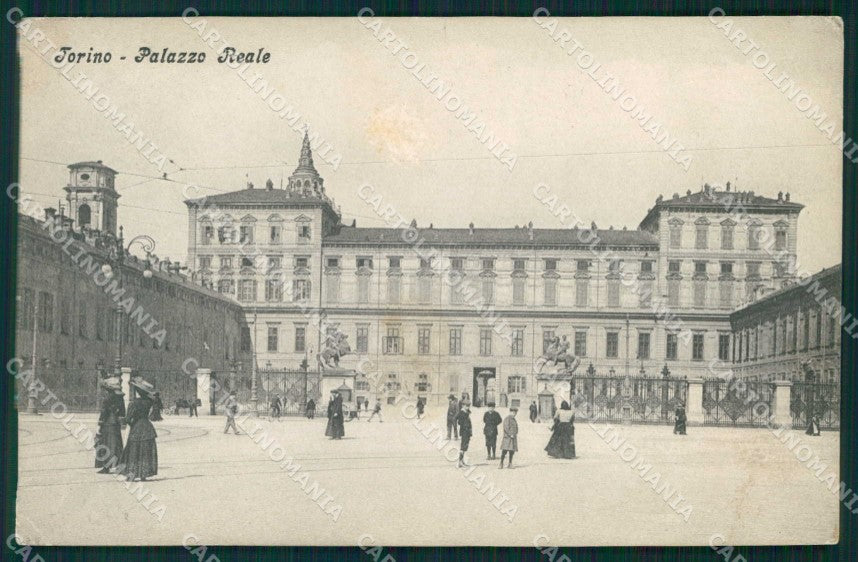 Torino Città Palazzo Reale ABRASA cartolina MZ7929 – fronte