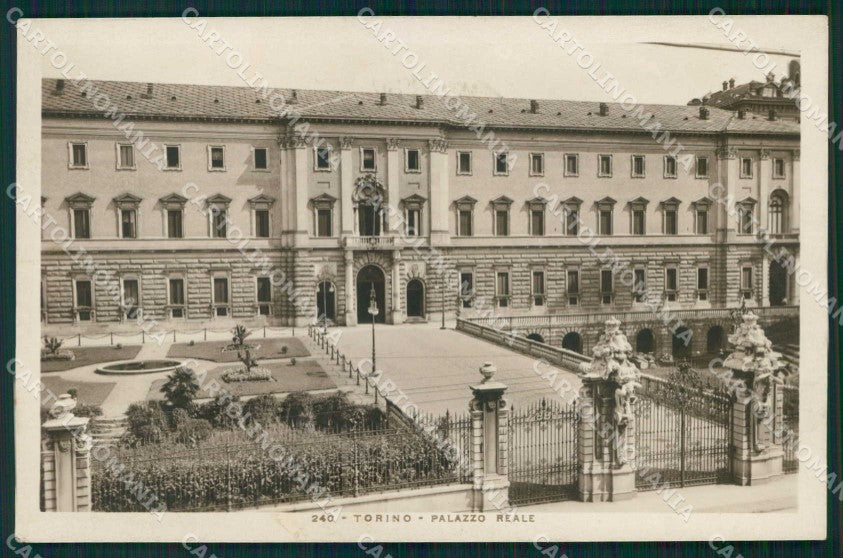 Torino Città Palazzo Reale Foto cartolina MZ7944 – fronte