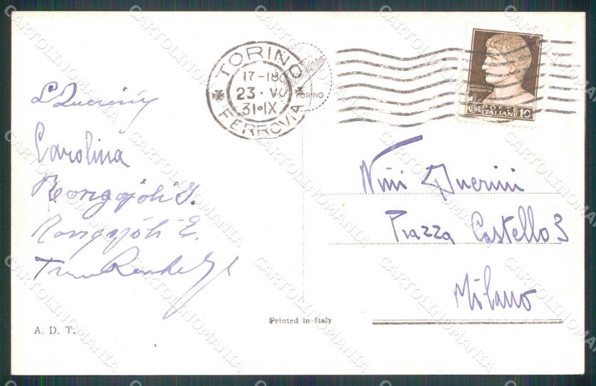 Torino Città Palazzo Reale Foto cartolina MZ7945 – retro