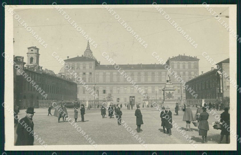 Torino Città Palazzo Reale Tram Foto cartolina MZ7949 – fronte