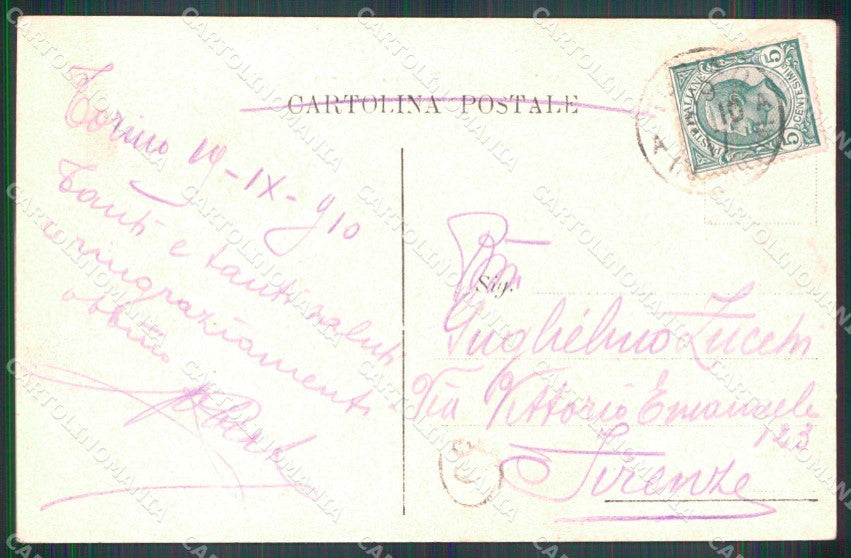 Torino Città Palazzo Madama cartolina MZ7959 – retro