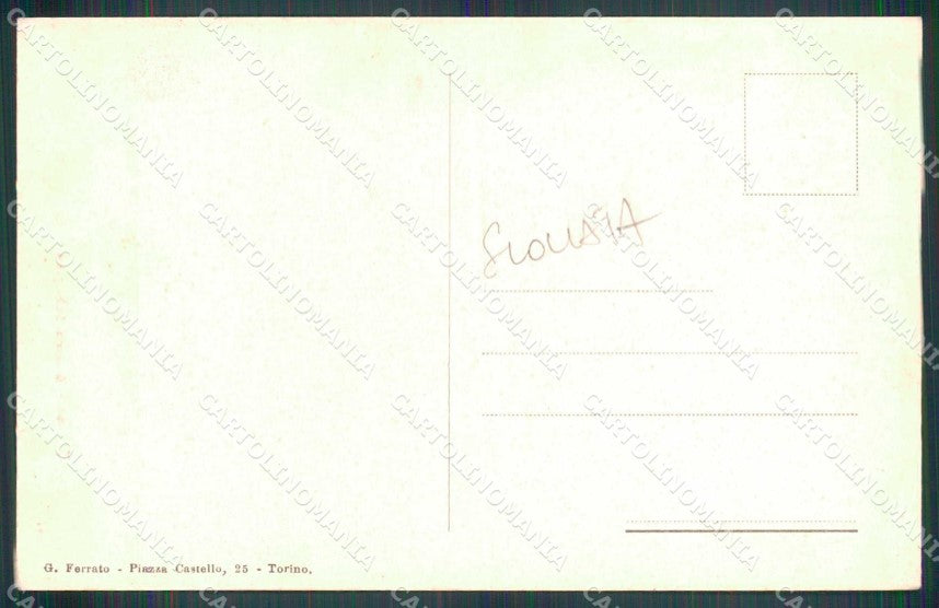 Torino Città Galleria Subalpina Brunner 4644 SCOLLATA cartolina MZ7976 – retro