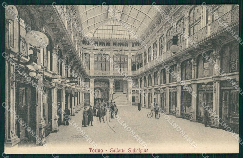 Torino Città Galleria Subalpina Alterocca 12105 cartolina MZ7977 – fronte