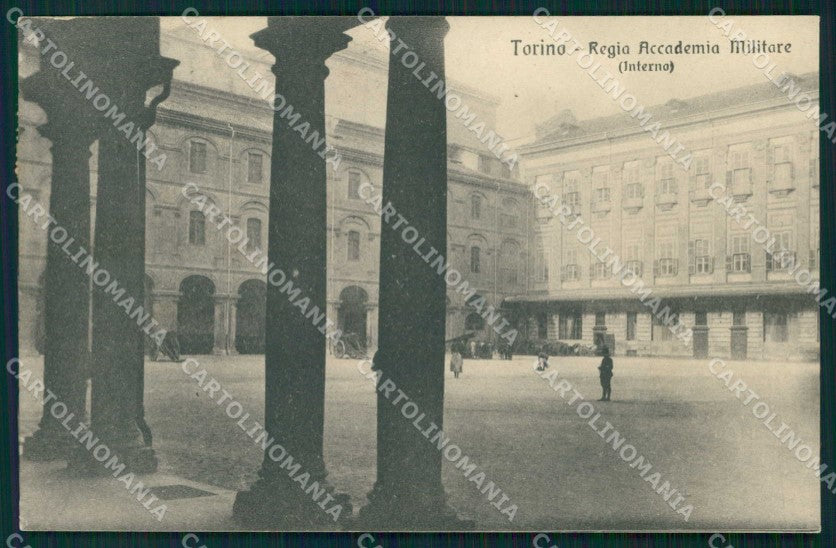 Torino Città Regia Accademia Militare Interno cartolina MZ7983 – fronte