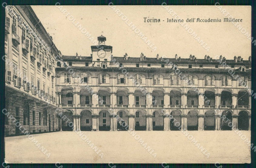 Torino Città Regia Accademia Militare Interno cartolina MZ7986 – fronte
