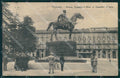 Torino Città Piazza Castello Monumento Cavalieri Italia cartolina MZ8010 – fronte
