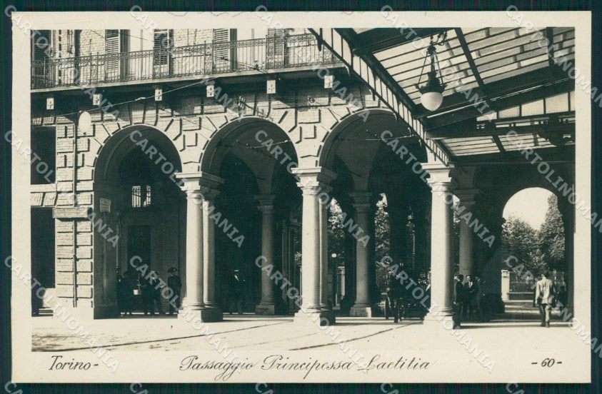 Torino Città Passaggio Principessa Laetitia Foto cartolina MZ8016 – fronte
