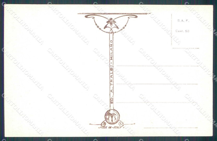 Torino Città Monumento Cavalieri d'Italia Foto cartolina MZ8019 – retro