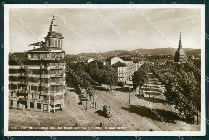 Torino Città Corso Regina Margherita Tram Foto cartolina MZ8046 – fronte