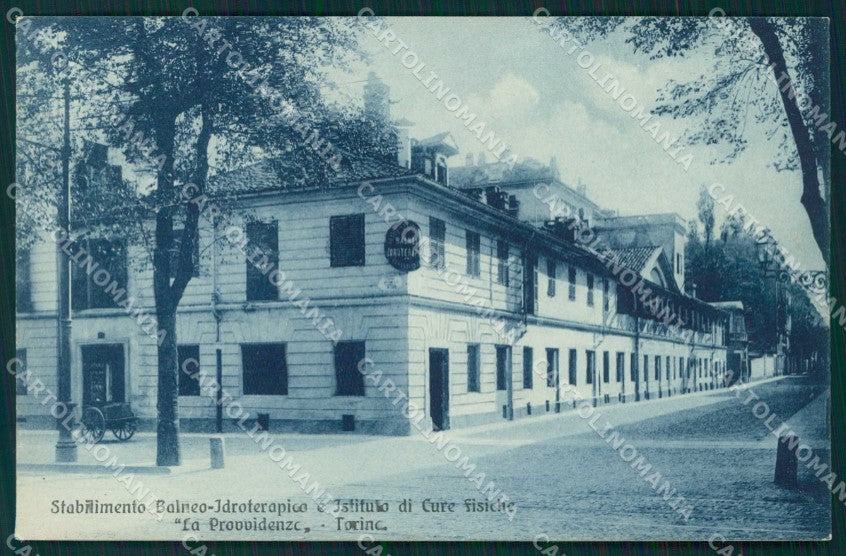 Torino Città Stabilimento Balneo Idroterapico Cure Fisiche cartolina MZ8057 – fronte