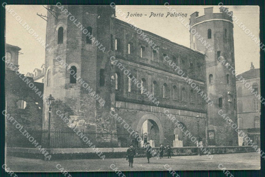 Torino Città Porta Palatina cartolina MZ8059 – fronte