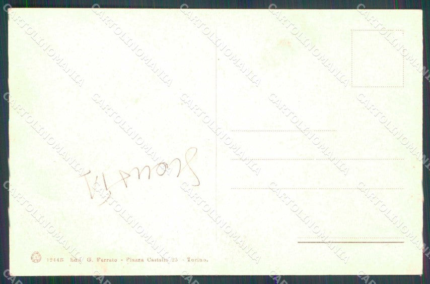 Torino Città Porta Palatina Brunner 12443 SCOLLATA cartolina MZ8062 – retro