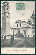 Torino Città Cattedrale San Giovanni Tram cartolina MZ8071 – fronte