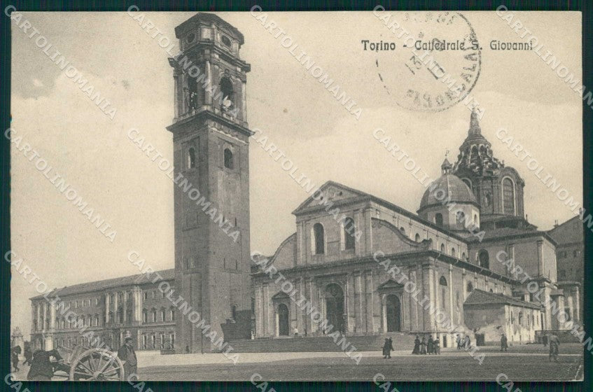 Torino Città Cattedrale San Giovanni Alterocca 12123 cartolina MZ8074 – fronte