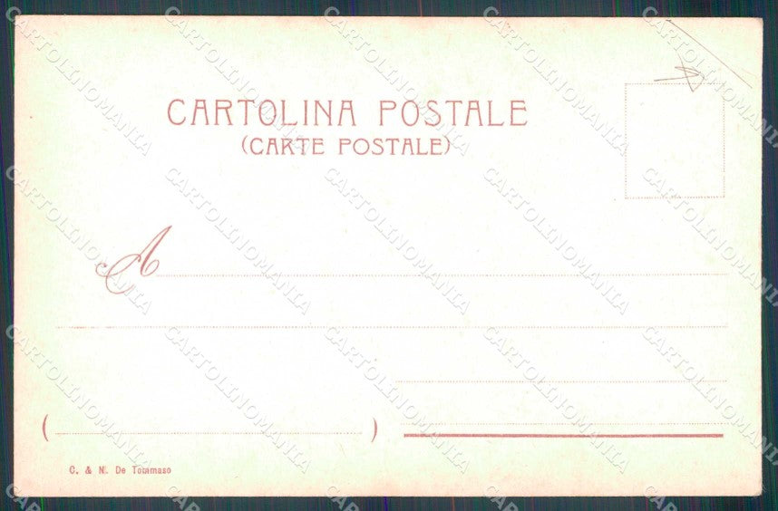 Torino Città Cattedrale San Giovanni Tram PIEGHINA cartolina MZ8080 – retro