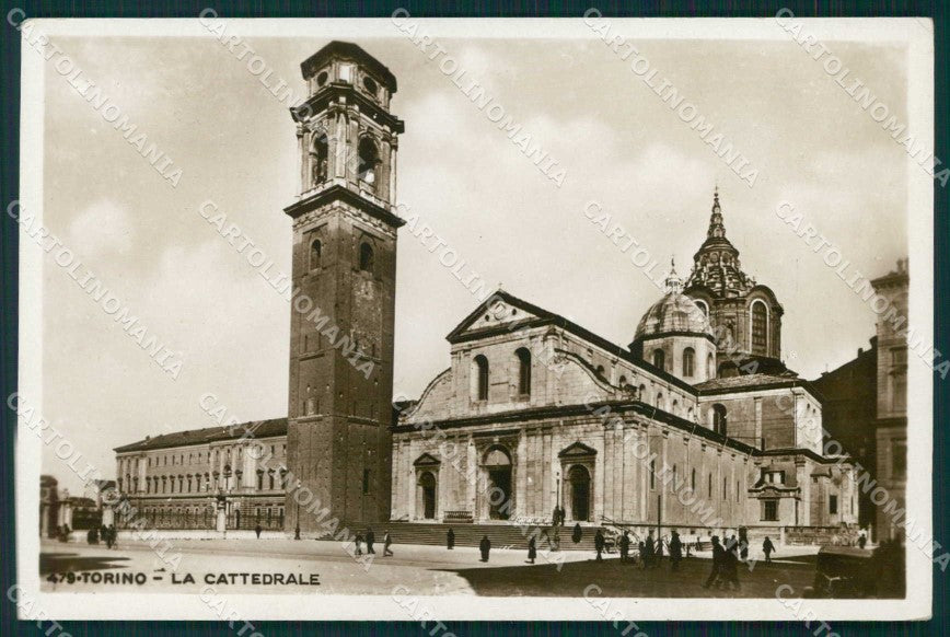 Torino Città Cattedrale San Giovanni Foto cartolina MZ8085 – fronte