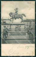Torino Città Monumento Re Carlo Alberto Modiano 2427 cartolina MZ8088 – fronte